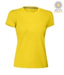 Women short-sleeved cotton short-sleeved crew neck T-shirt, color black PASUNSETLADY.GI