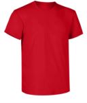 T-shirt, ribbed collar with elastane, color sport grey
 X-CTU002.004
