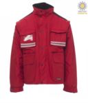 Padded jacket with detachable sleeves PATORNADO.RO