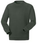 work sweatshirt for promotional use, wholesale, safety orange color X-GL18000.106