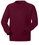 work sweatshirt for promotional use, wholesale, safety orange color X-GL18000.246