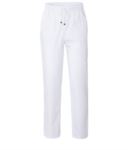 Trousers with contrasting two tone details on the pockets. Colour: lilac ROMP0201.BI