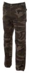 Multi pocket work trousers with stretch fabric, colour camouflage green JR989269.VE