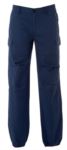 Multi pocket work trousers with stretch fabric, colour blue  JR989260.BN