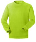work sweatshirt for promotional use, wholesale, safety orange color X-GL18000.188