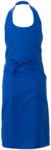 Apron with pockets and small pockets, in polyester, colour blue ROMD0709.AZ