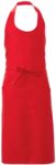 Apron with pockets and small pockets, in polyester, colour orange ROMD0709.RO