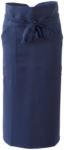 Cook apron with polyester, royal blue colour ROMD0309.BL