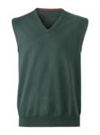 Men vest with V-neck, sleeveless, knitted fabric 100% cotton. Contact us for a free quote. 
anthracite melange color X-JN657.FO