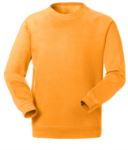 work sweatshirt for promotional use, wholesale, safety orange color X-GL18000.193