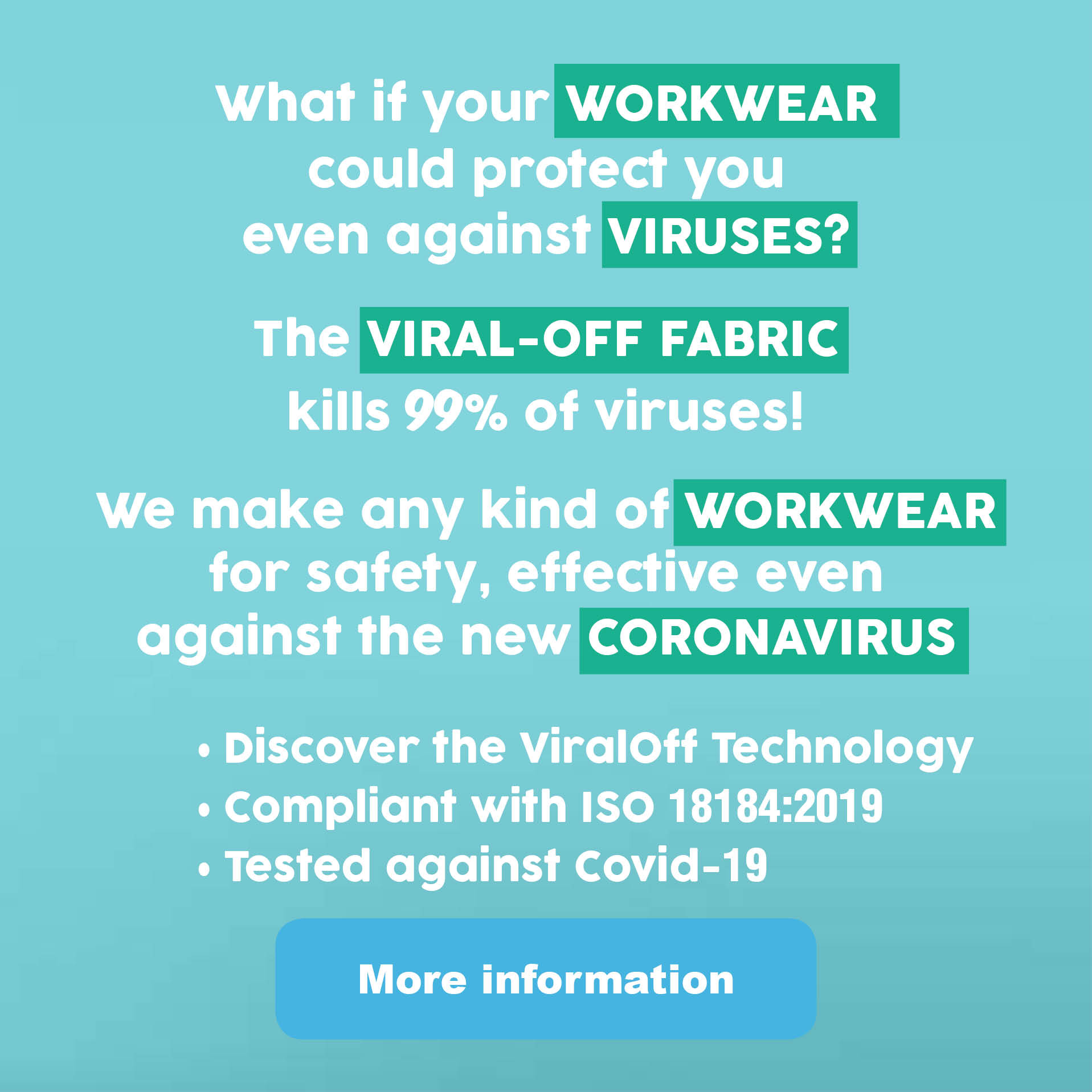 anti-viral garments