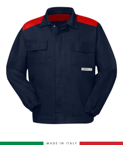 Multipro two-tone jacket navy blue /red
