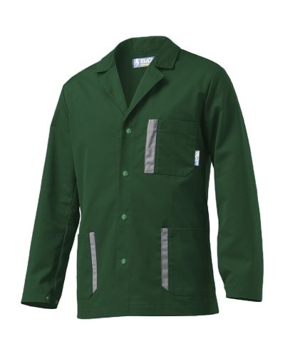 Bicoloured workwear jacket
