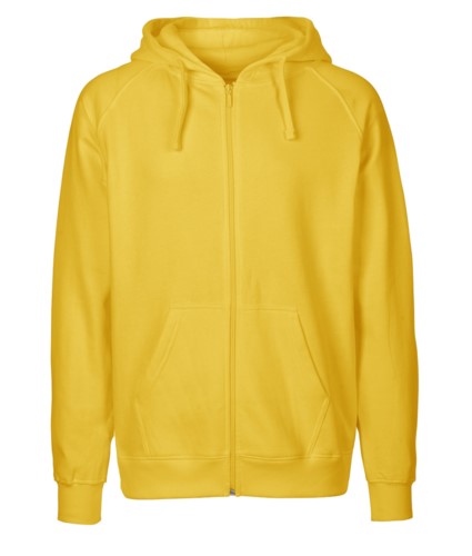 Full zip hoodie for men