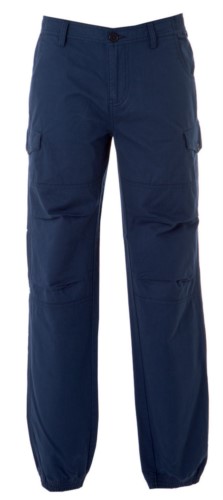 Multi pocket work trousers with stretch fabric, colour blue 