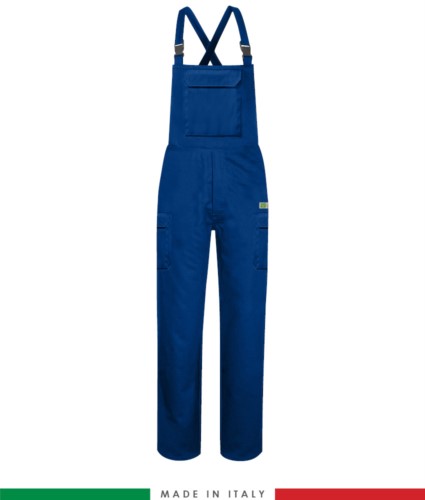 Multipro trousers, classic model, multi-pocket EN 11611, EN 1149-5, EN 13034, CEI EN 61482-1-2:2008, EN 11612:2009,colour royal blue