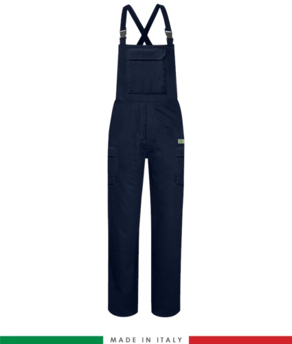 Multipro trousers, classic model, multi-pocket EN 11611, EN 1149-5, EN 13034, CEI EN 61482-1-2:2008, EN 11612:2009,colour navy blue