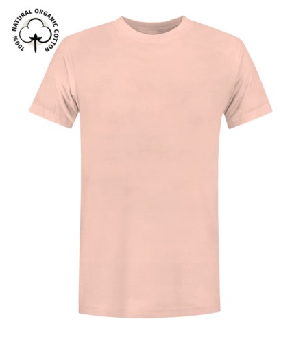 Organic short-sleeved T-Shirt, regular fit, crew neck, OEKO-TEX certified. 
