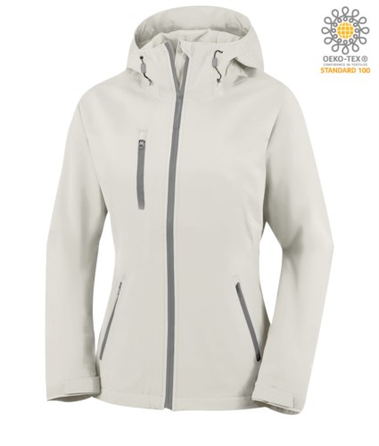 SOFT SHELL 2-LAYERS JACKET FOR WOMAN