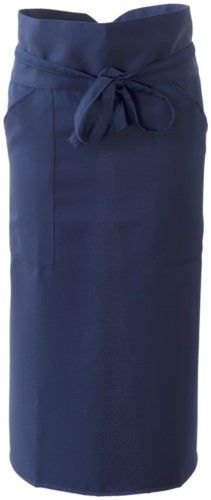 Cook apron with polyester, bluecolour