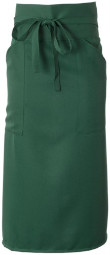 Cook apron with polyester,  green colour