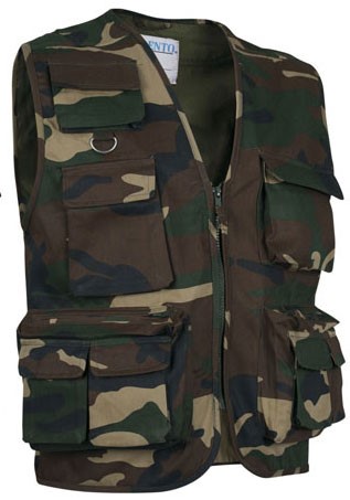 Summer multi pocket vest
