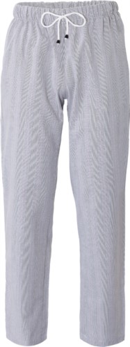 Chef trousers, elasticated waistband with lace, color wales