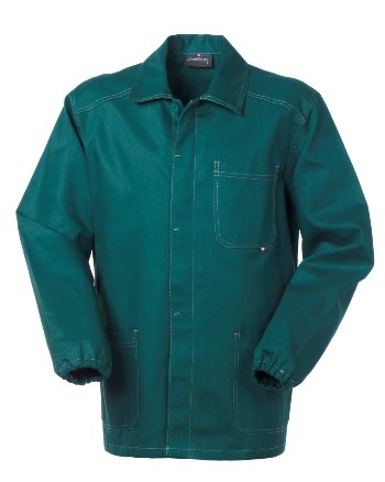 work jacket green color 100% cotton non shrinkable 