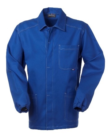 work jacket royal blue color 100% cotton non shrinkable
