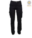 Elasticated Multi Pocket Trousers JR993591.NE