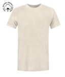 Organic short-sleeved T-Shirt, regular fit, crew neck, OEKO-TEX certified.  X-CTU01B.101