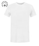 Organic short-sleeved T-Shirt, regular fit, crew neck, OEKO-TEX certified.  X-CTU01B.001