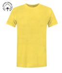 Organic short-sleeved T-Shirt, regular fit, crew neck, OEKO-TEX certified.  X-CTU01B.205