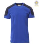 Two-tone short-sleeved T-Shirt, regular fit, crew neck PACORPORATE.AZB
