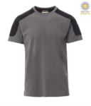 Two-tone short-sleeved T-Shirt, regular fit, crew neck PACORPORATE.SMN