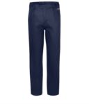 Multipro trousers, classic model, multi-pocket EN 11611, EN 1149-5, EN 13034, CEI EN 61482-1-2:2008, EN 11612:2009,colour blue 
 SI25PA1208.BLU