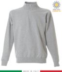 Made in Italy short zip sweater JR988551.GRM