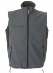 Soft shell waterproof and breathable waistcoat JR987430.GR