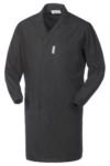 Black men coat with covered buttons  ROA62207.NE