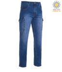 Women trousers with multi pocket and multi-season classic cut. Color grey
 PAHUMMER.AZC