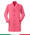women long sleeved shirt 100% cotton lilac TCAL051.FU