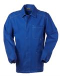work jacket blue color 100% cotton non shrinkable ROA20109.AZZ
