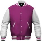 Pink and white work sweatshirt X-JH043.HPK/WHT