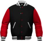 Black and Red work sweatshirt X-JH043.JBL/FIR