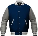 Royal Blue and White work sweatshirt X-JH043.OXN/HGR