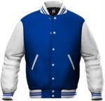 Royal Blue and White work sweatshirt X-JH043.ROY/WHT