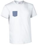T-Shirt with small pocket JR991085.BI