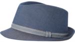 Chef hat, contrasting band outline, color denim ROMT1101.DE