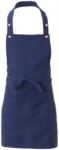 Apron with side pocket, in polyester, colour turquoise ROMD0609.BL