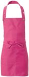 Apron with side pocket, in polyester, colour fuchsia ROMD0609.FU